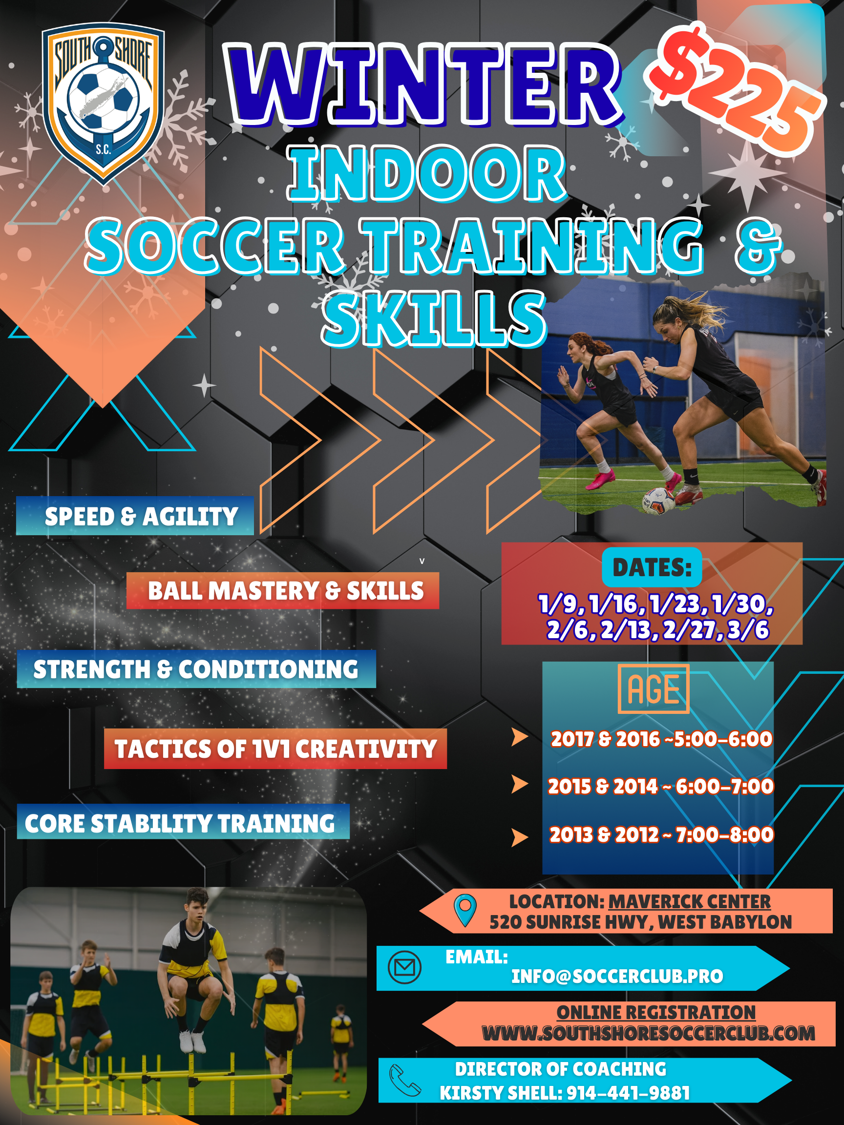 WINTER INDOOR SOCCER TRAINING 2026